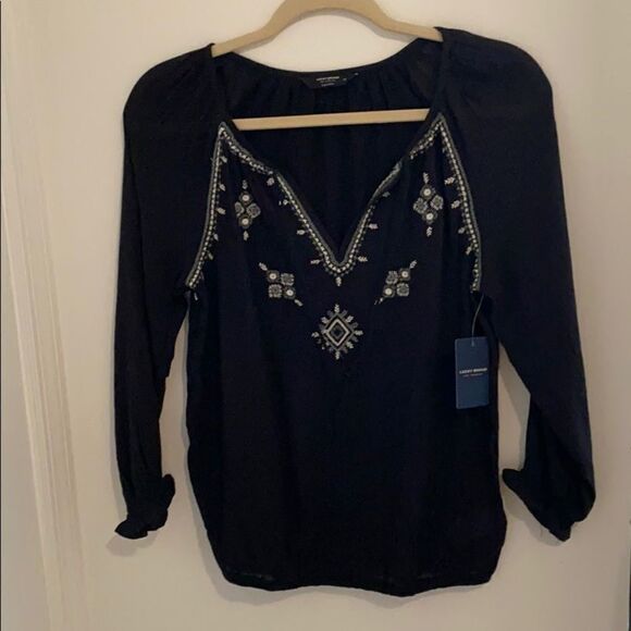 Lucky Brand Blouse.Xs. NWT. - Picture 9 of 9